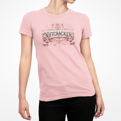 Nutcracker Crest - A Magical Christmas! 🎄 Women's Softstyle Tee - Whippie's