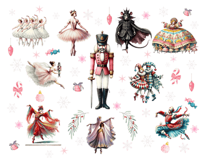 Nutcracker Magic - A Holiday Spectacle! 🎄✨ Kids Softstyle Tee - Whippie's