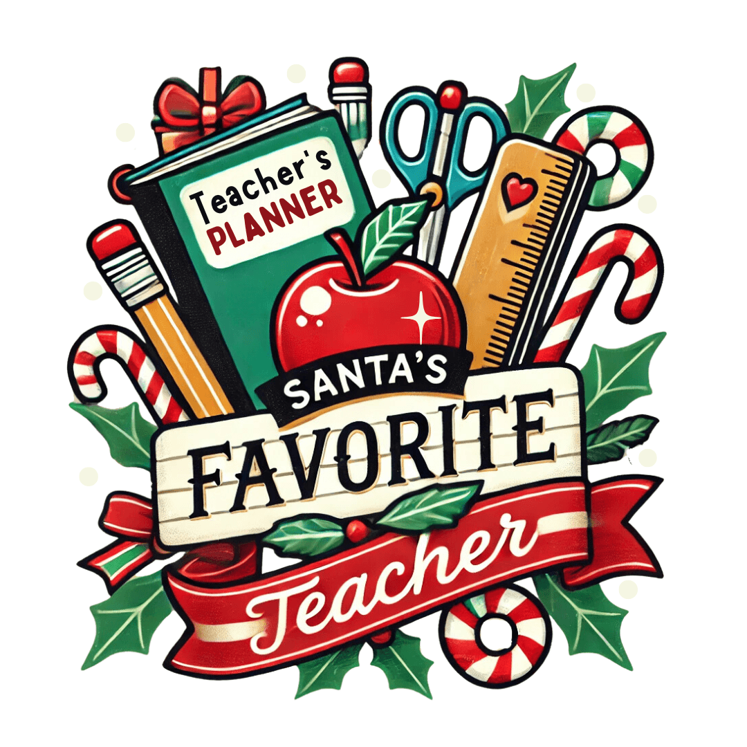 Santa's Favorite Teacher - Spreading Holiday Cheer in the Classroom! 🎅🎄 Women's Softstyle Tee - Whippie's