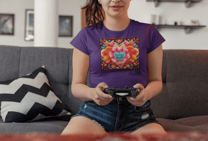 Grateful Hearts - A Celebration of Love and Gratitude 🧡💛❤️ - Women's Softstyle Tee - Whippie's