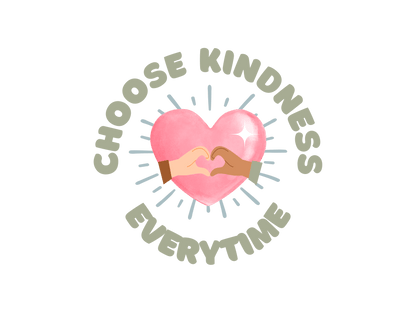 Choose Kindness Everytime - Spread the Love ❤️ - Unisex T-Shirt - Whippie's