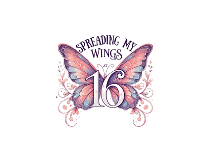 Spread My Wings at 16 - Soaring into a New Chapter 🦋 - Women's Softstyle Tee - Whippie's