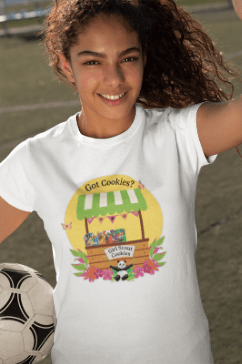 Got Cookies? Women's Tee - Support Your Local Girl Scout! 🍪🐼 - Whippie's