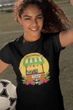 Got Cookies? Women's Tee - Support Your Local Girl Scout! 🍪🐼 - Whippie's