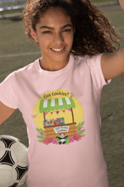 Got Cookies? Women's Tee - Support Your Local Girl Scout! 🍪🐼 - Whippie's