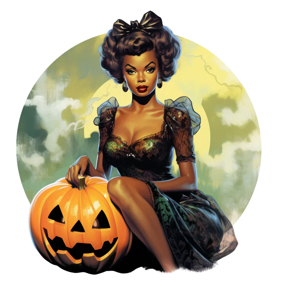 Vintage Halloween Glam Women's Favorite Tee - Spooky Chic! 🎃✨