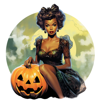 Vintage Halloween Glam Women's Favorite Tee - Spooky Chic! 🎃✨