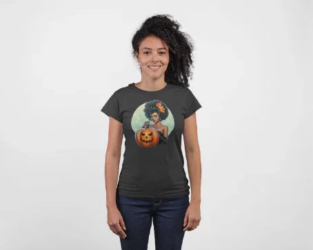 Vintage Halloween Beauty Women's Favorite Tee - Spooky Chic! 🎃✨