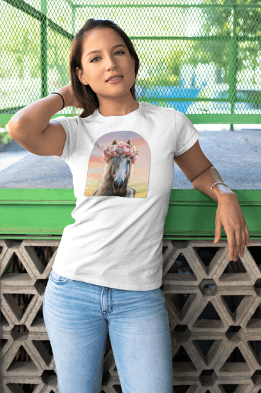Horse Dreams Women's Tee - Embrace Your Inner Equestrian! 🐴✨ - Whippie's