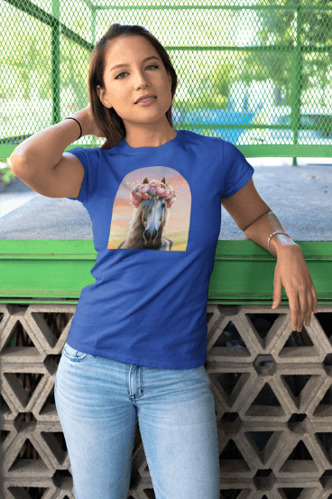 Horse Dreams Women's Tee - Embrace Your Inner Equestrian! 🐴✨ - Whippie's