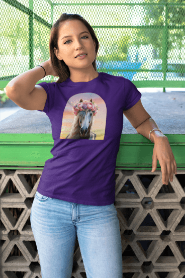 Horse Dreams Women's Tee - Embrace Your Inner Equestrian! 🐴✨ - Whippie's