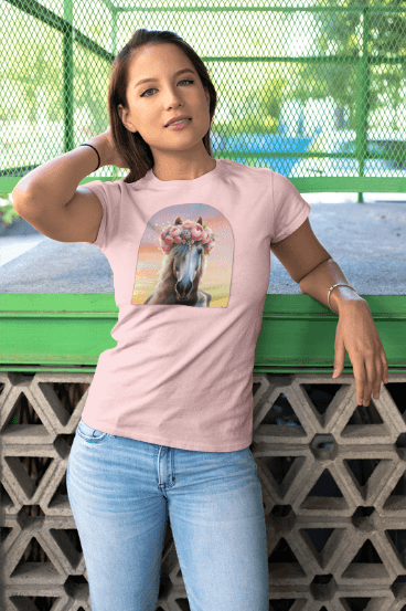 Horse Dreams Women's Tee - Embrace Your Inner Equestrian! 🐴✨ - Whippie's