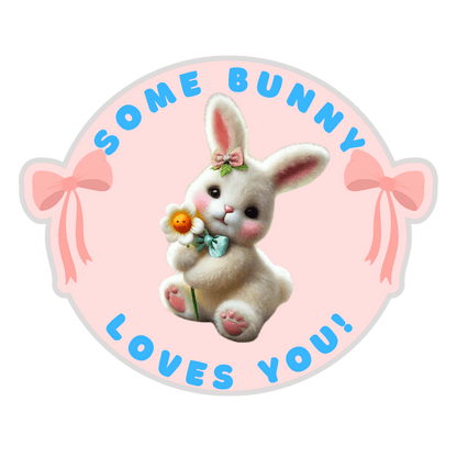Some Bunny Loves You Toddler T-Shirt - Easter Bunny Cuteness 🐰💖 - Whippie's