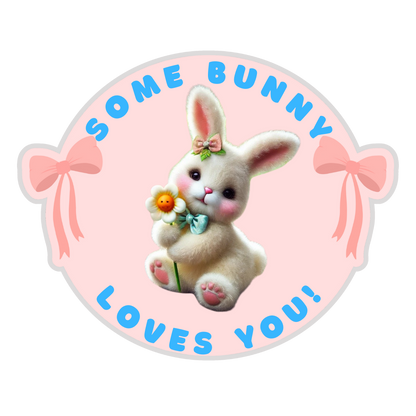 Some Bunny Loves You Youth Midweight Tee - Hop into Easter with Adorable Style! 🐰💖