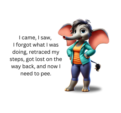 "I Came, I Saw..." Mom Brain - Women's Tee