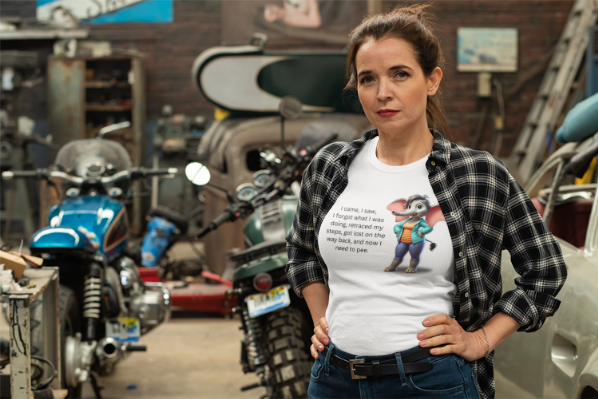 "I Came, I Saw..." Mom Brain - Women's Tee