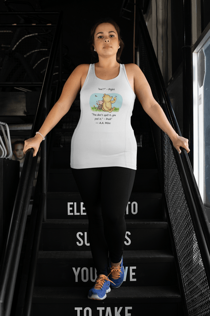 How Do You Spell Love? Unisex Jersey Tank - Feel the Love! 🍯❤️ - Whippie's