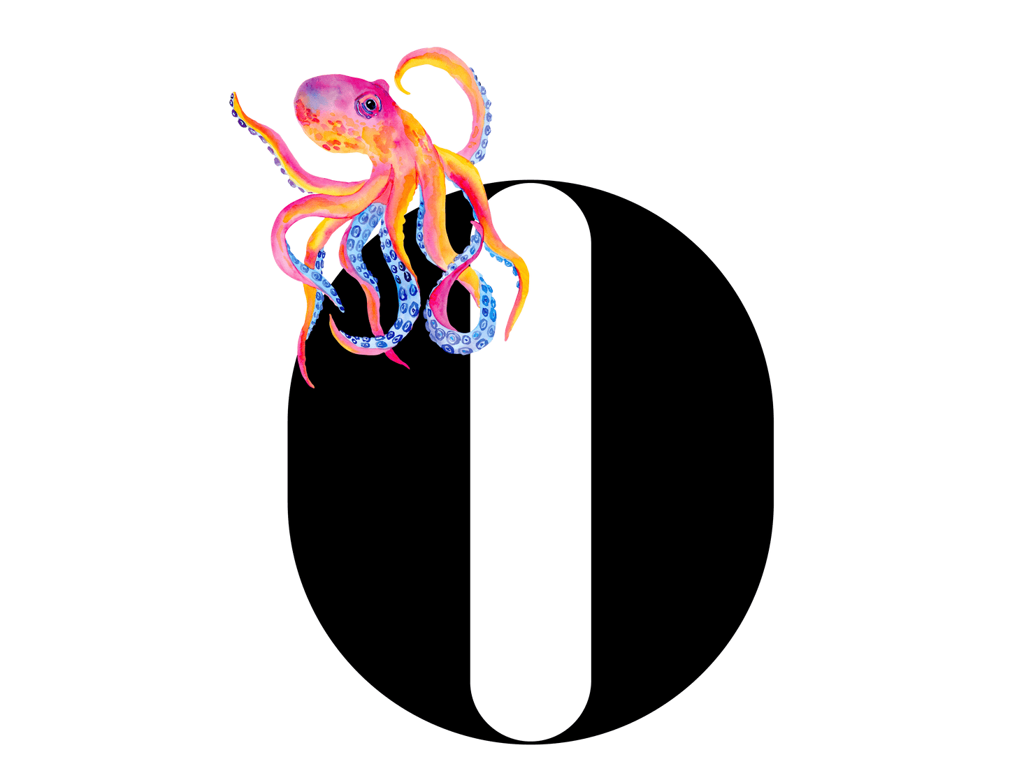 Alphabet Adventures: Letter O - Outrageous Octopus Baby Onesie - Whippie's