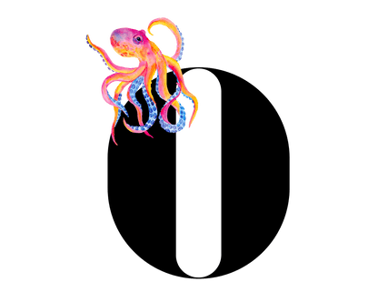 Alphabet Adventures: Letter O - Outrageous Octopus Baby Onesie - Whippie's