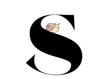 Alphabet Adventures: Letter S - Snazzy Snail Baby Onesie S is for Snazzy Snail! - Whippie's