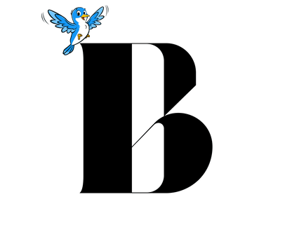 Alphabet Adventures: Letter B - Beautiful Bluebird Baby Onesie B is for Beautiful Bluebird! - Whippie's