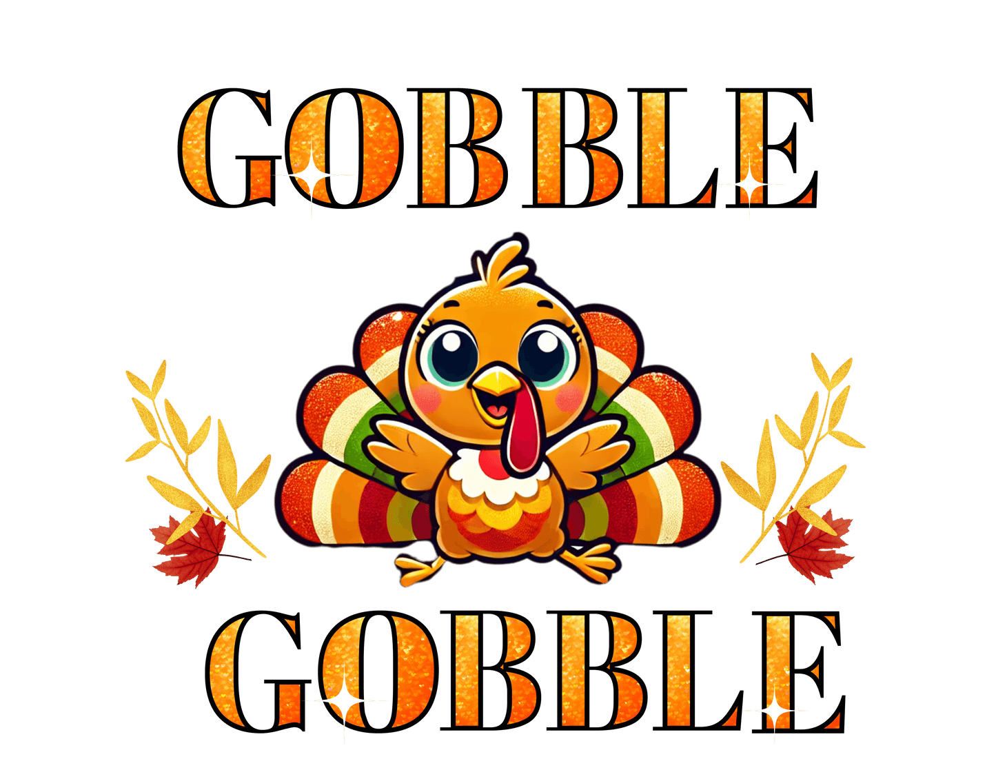Thanksgiving Collection: GOBBLE GOBBLE Baby Onesie Celebrate Thanksgiving in Style! - Whippie's