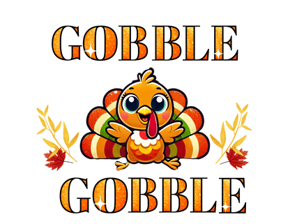 Thanksgiving Collection: GOBBLE GOBBLE Baby Onesie Celebrate Thanksgiving in Style! - Whippie's
