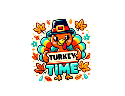 Thanksgiving Collection: “Turkey Time” Baby Onesie It’s Turkey Time! - Whippie's