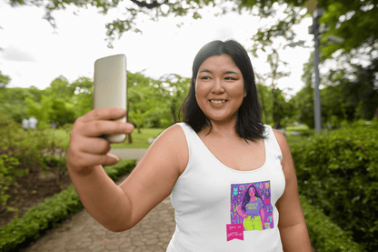 Dance Mom: You've Got This - Asian Mom - Women's Flowy Racerback Tank - Whippie's