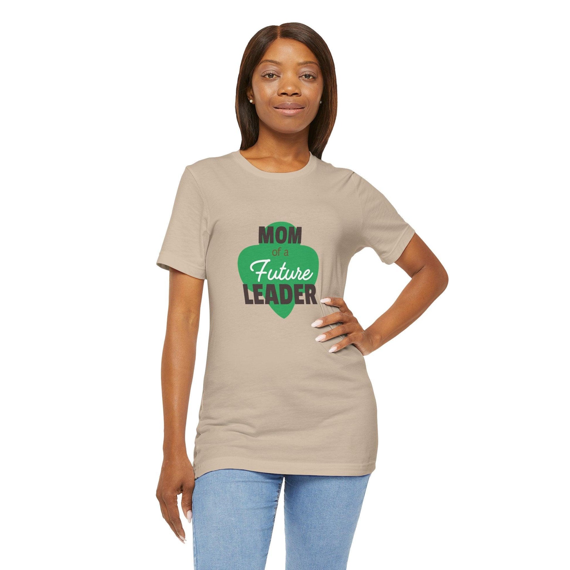 Father, Mother, Grandmother (any family or friend) of a Future Leader - Unisex Jersey Tee Support Her Journey! - Personalizable - Whippie's