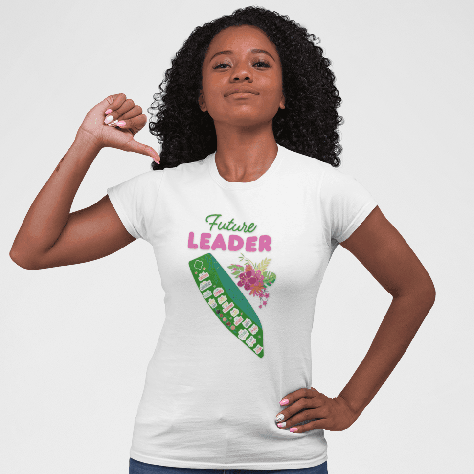Future Leader - Girl Scout Women's Tee - Inspire Greatness! - Whippie's