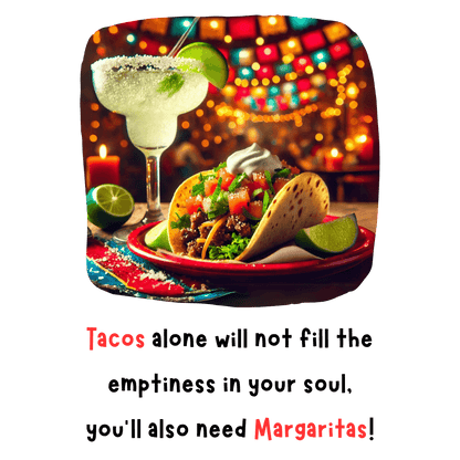 Tacos & Margaritas for the Soul - Unisex Tee - Tacos & Margaritas: The Perfect Pairing! - Whippie's