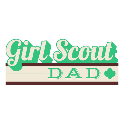 Proud Girl Scout Dad - Unisex Jersey Tee - Vintage Vibes for a Supportive Dad! - Whippie's
