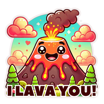 I Lava You - Youth Tee ❤️🌋 - Whippie's