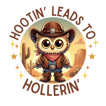 Hootin' Leads to Hollerin' - Unisex Jersey Tee - 🤠 Yeehaw! Embrace Your Inner Cowboy/Cowgirl 🤠 - Whippie's