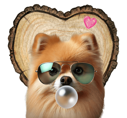 Pom Love Weekender Tote - 🐶💖 Pack Your Bags for a Weekend of Fluff and Fun! 💖🐶 - Whippie's