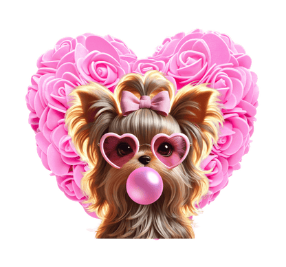 Yorkie Love Weekender Tote Bag - 💖 Carry Your Cuteness with Style! 💖 - Whippie's