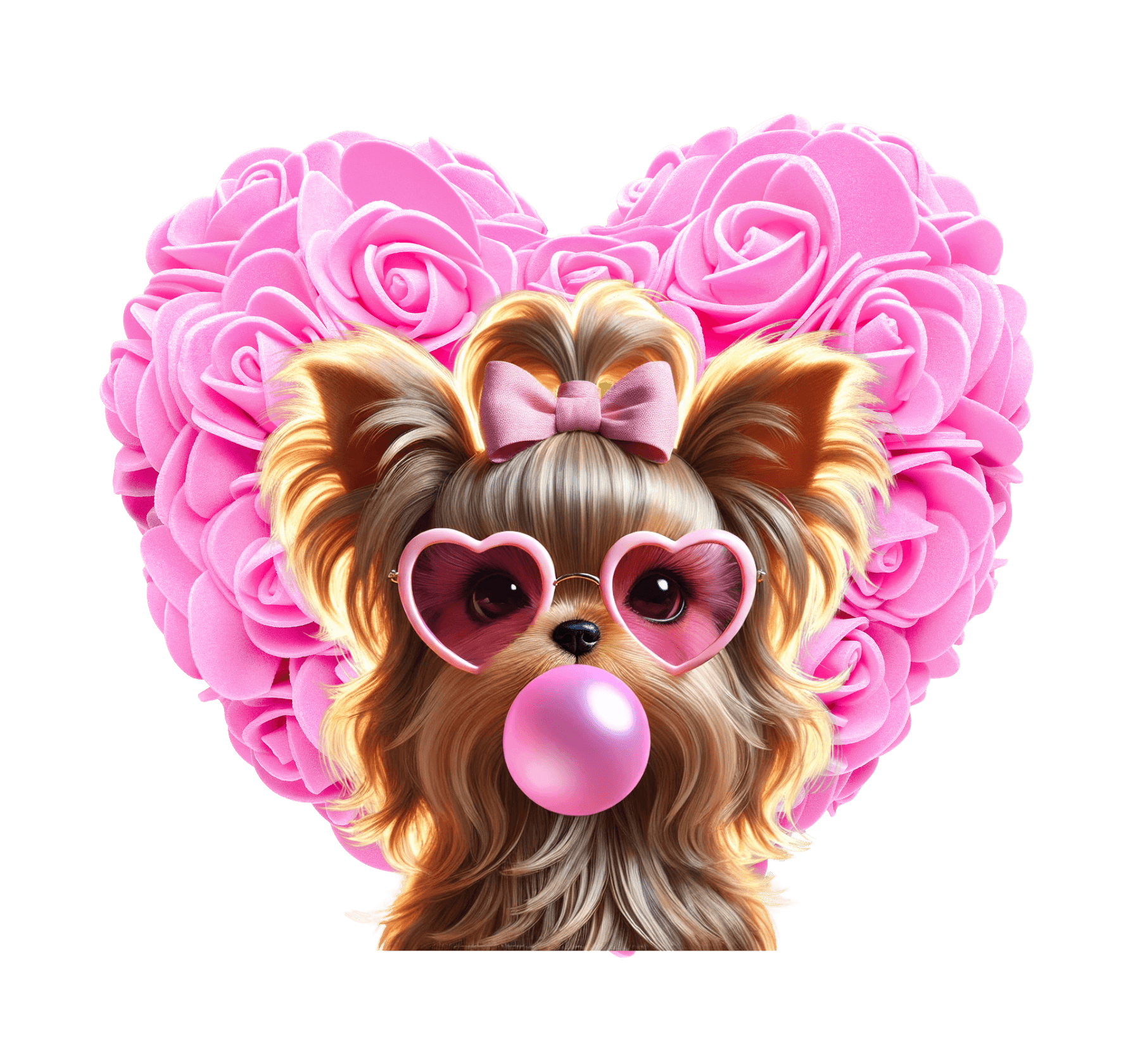 Yorkie Love Youth Tee - 💖 Cuteness Overload! 💖 - Whippie's