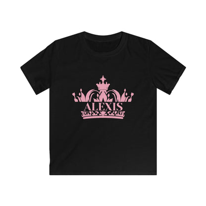 Crown Youth Tee - 👑 Rule Your World with Style! 👑 Personalizable - Whippie's