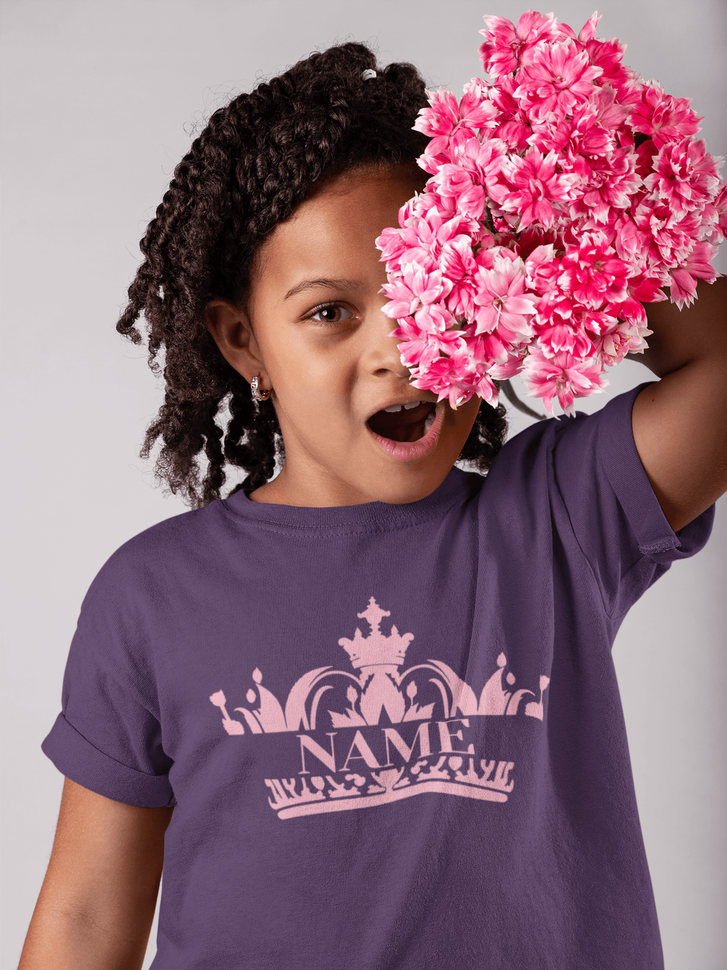 Crown Youth Tee - 👑 Rule Your World with Style! 👑 Personalizable - Whippie's
