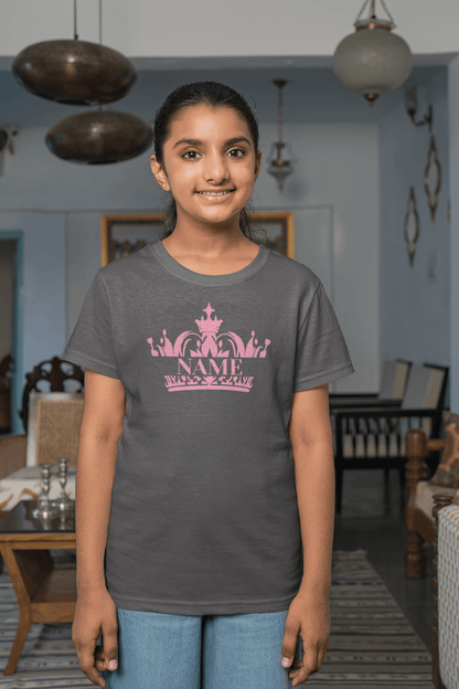 Crown Youth Tee - 👑 Rule Your World with Style! 👑 Personalizable - Whippie's