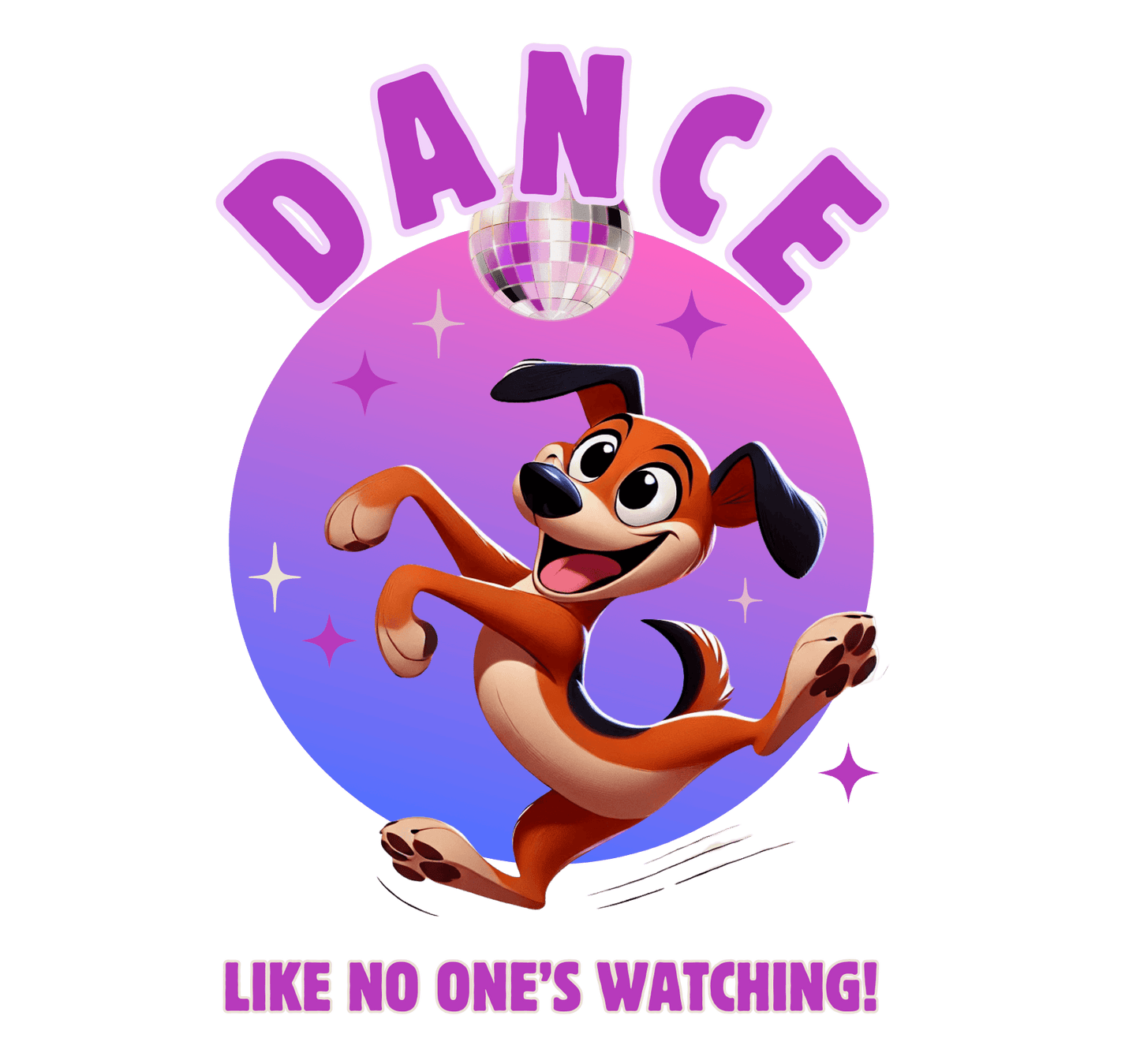 Paw-some Dance Moves Youth Tee - 🐾 Shake Your Tail Feather! 🐾 - Whippie's