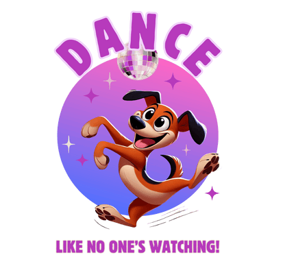 Paw-some Dance Moves Youth Tee - 🐾 Shake Your Tail Feather! 🐾 - Whippie's