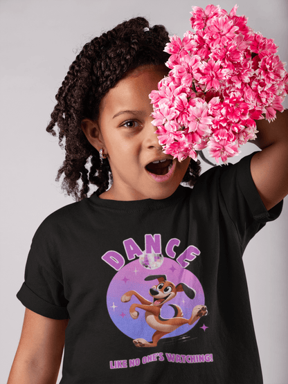 Paw-some Dance Moves Youth Tee - 🐾 Shake Your Tail Feather! 🐾 - Whippie's