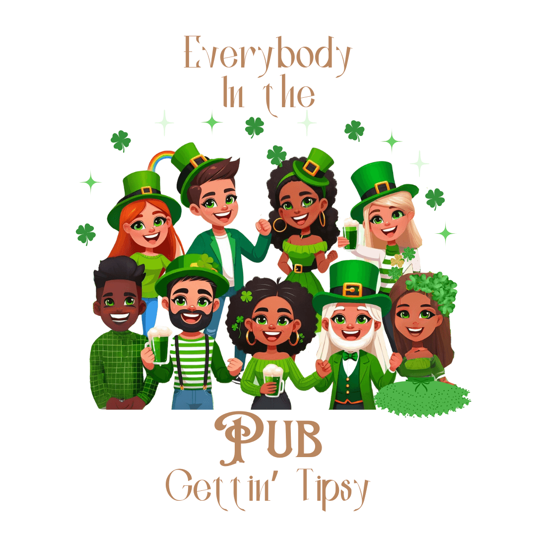 "Everybody in the PUB Gettin' Tipsy" Unisex Jersey Tee - Whippie's