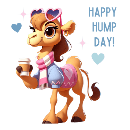 Happy Hump Day - Unisex Jersey Tee - 🐪 Celebrate the Midweek Hump with a Smile! 🐪 - Whippie's