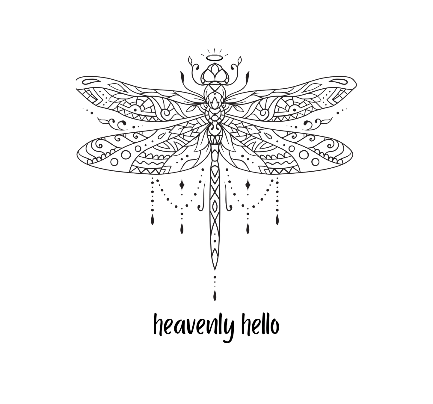 Heavenly Hello Tote Bag - 🕊️ Carry a Piece of Heaven with You 🕊️ - Whippie's