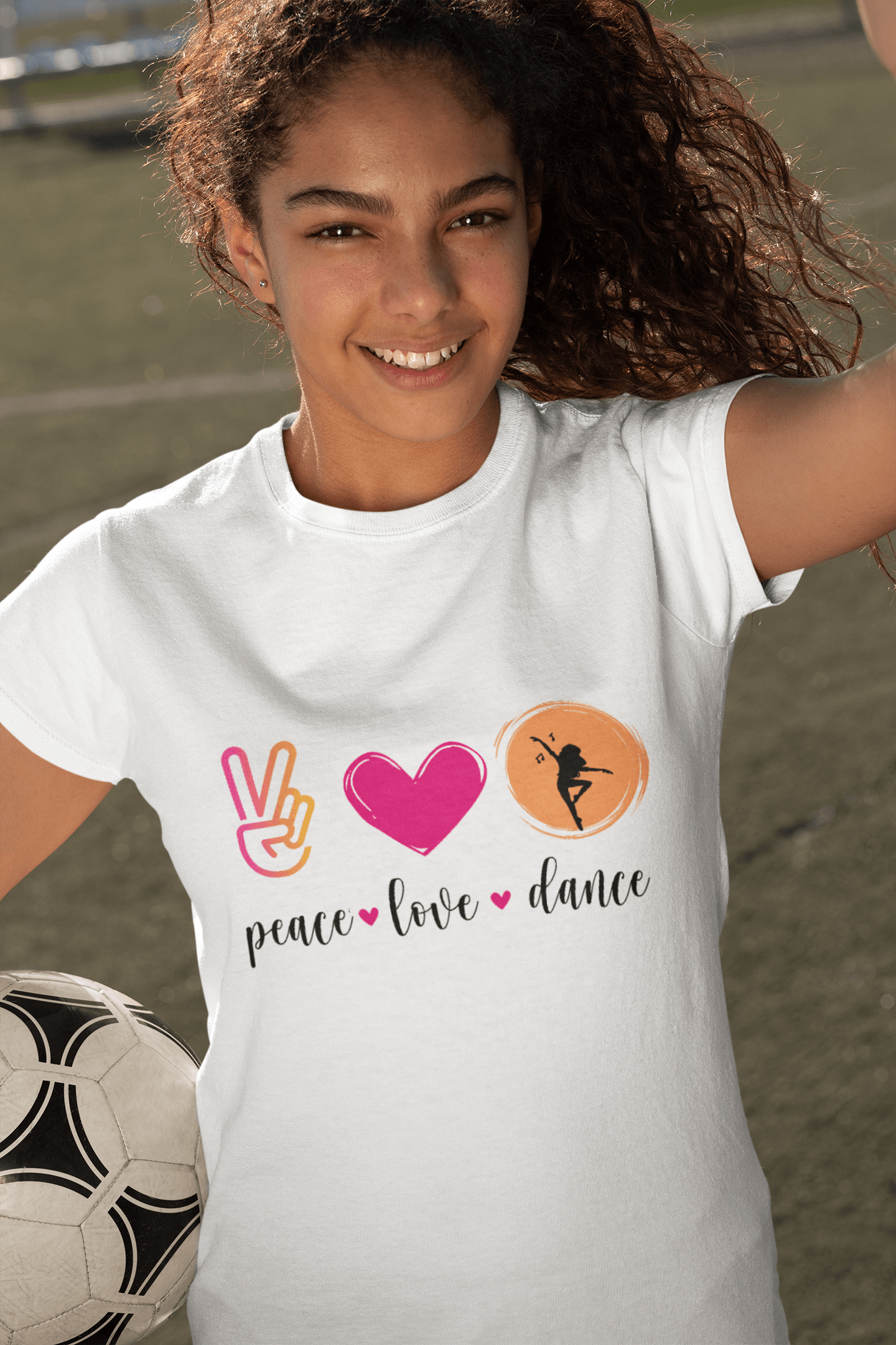 Peace, Love & Dance Unisex Jersey Tee - ✌️❤️💃 Express Yourself Through Movement! 💃❤️✌️ - Whippie's