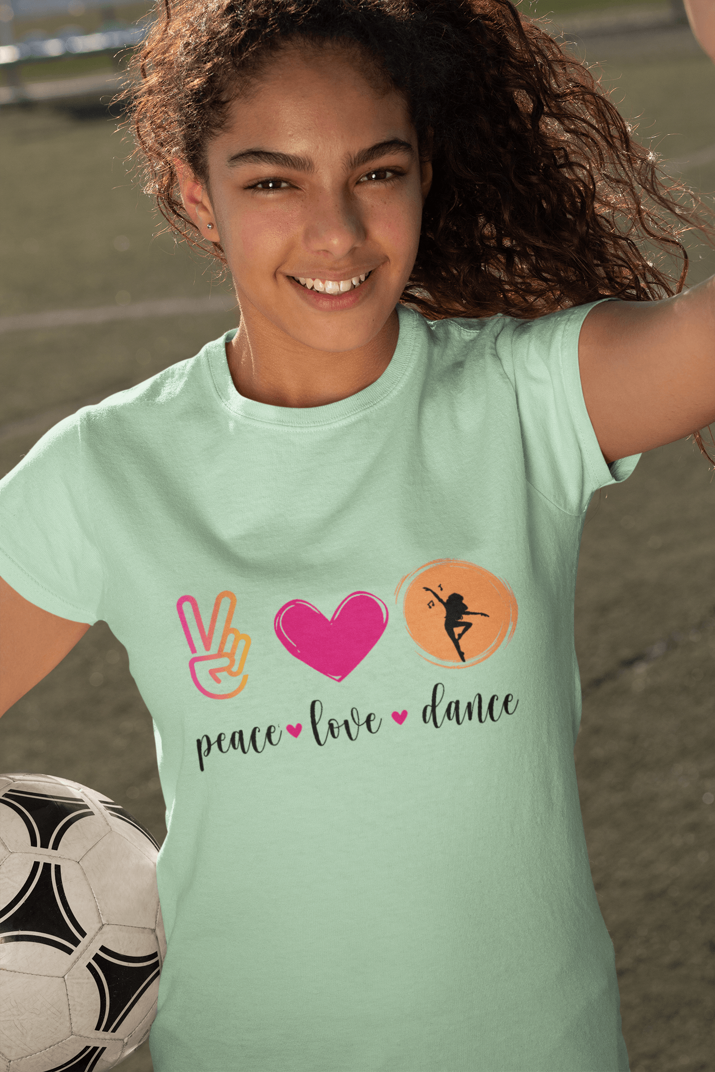 Peace, Love & Dance Unisex Jersey Tee - ✌️❤️💃 Express Yourself Through Movement! 💃❤️✌️ - Whippie's