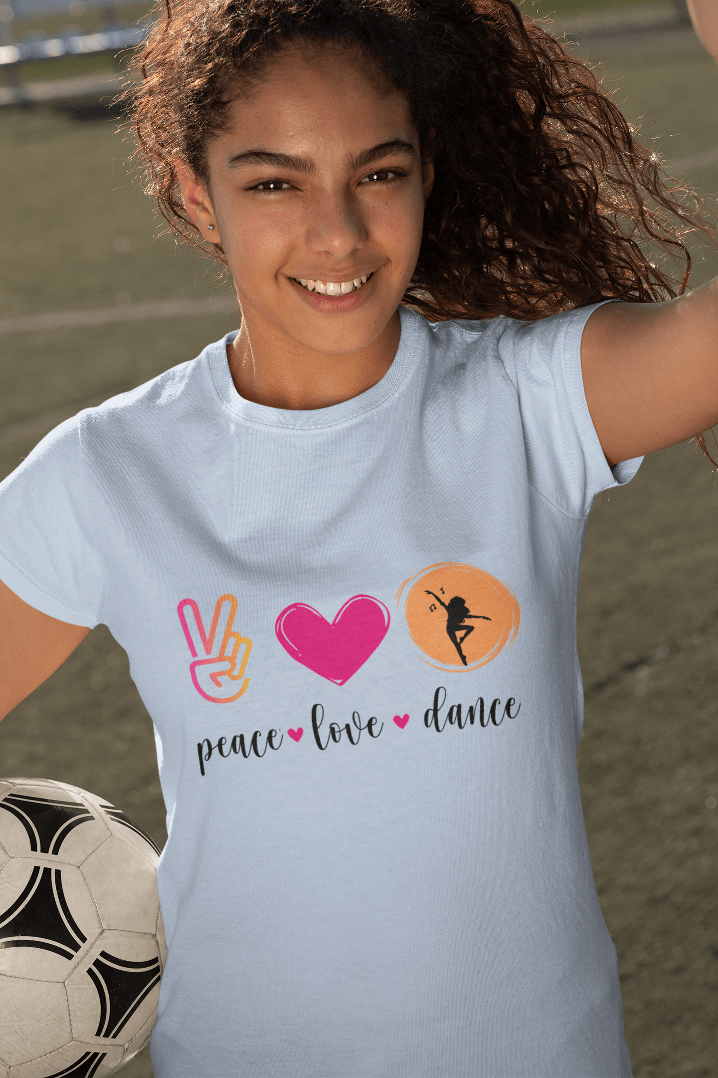 Peace, Love & Dance Unisex Jersey Tee - ✌️❤️💃 Express Yourself Through Movement! 💃❤️✌️ - Whippie's